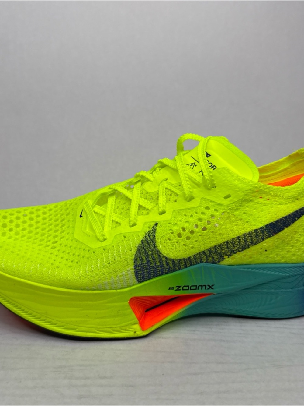 Nike ZoomX Vaporfly Next% 3 Fast Pack Volt Green Black Wmn 9.5 Men 8 DV4130-700 - Picture 6 of 12
